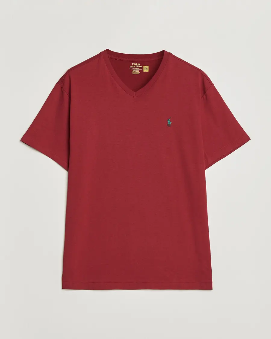 Polo Ralph Lauren V-Neck T-Shirt Heritage Red