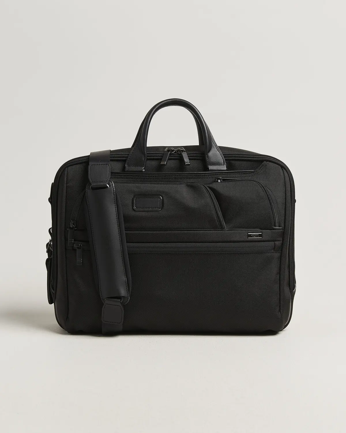 TUMI Alpha 4 Large Briefcase Black