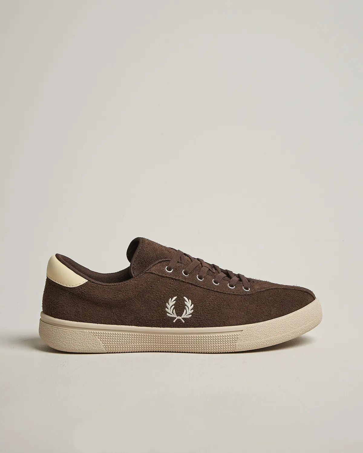 Fred Perry Tennis Suede Sneaker Burnt Tobacco