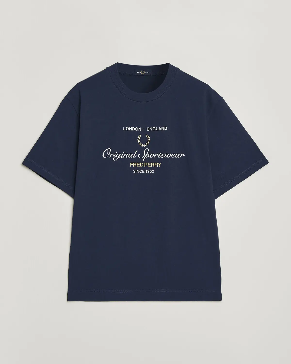 Fred Perry Original Sportswear T-Shirt Tennis Blue