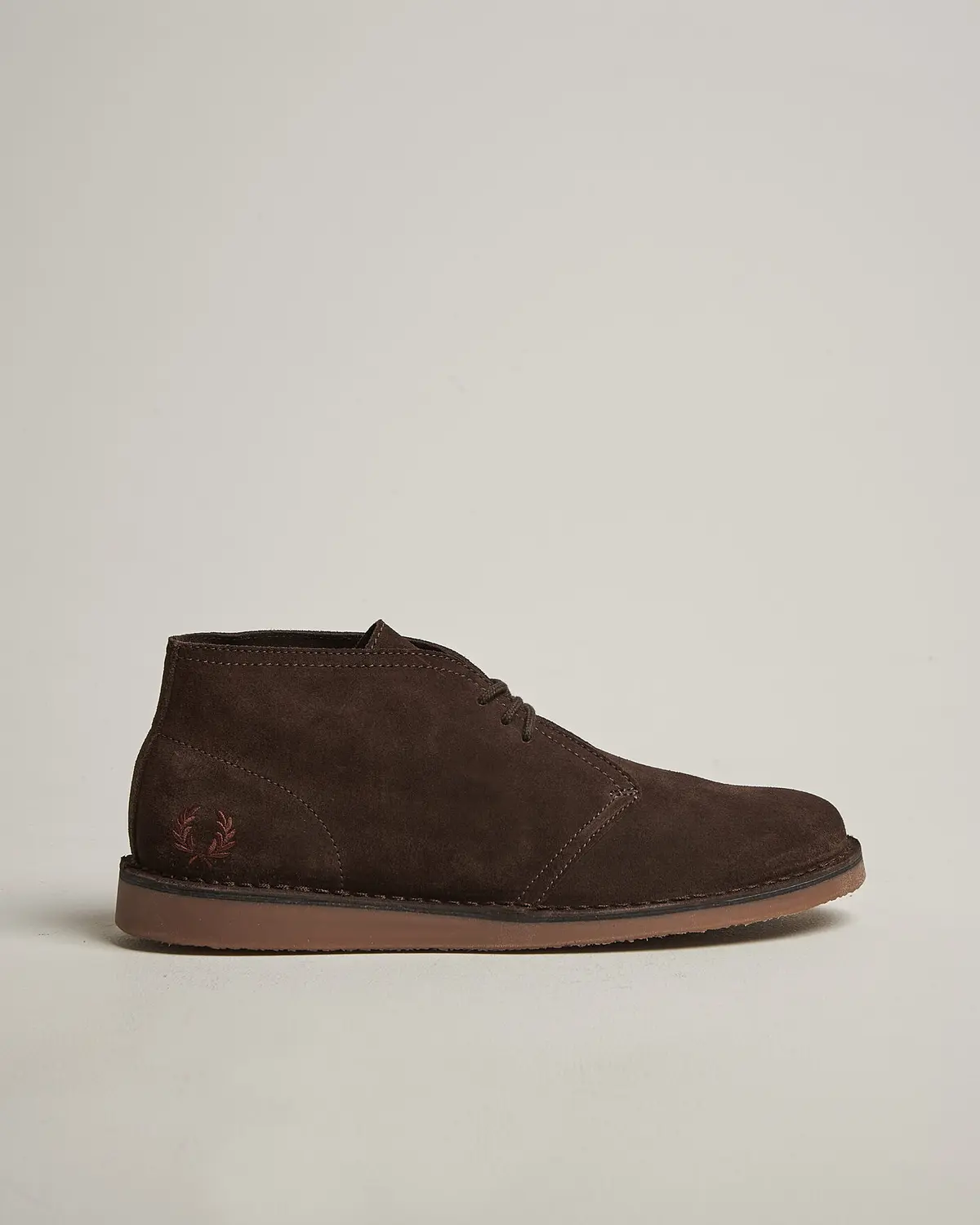 Fred Perry Hawley Suede Chukka Boot Burnt Tobacco