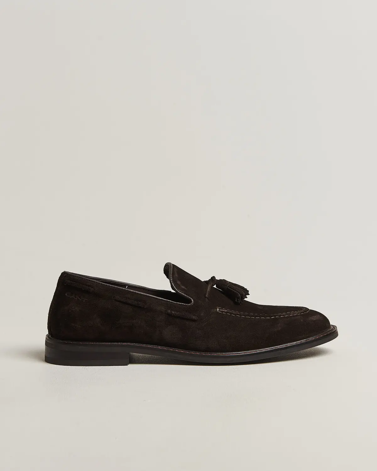 GANT Lozham Suede Tassle Loafer Dark Brown