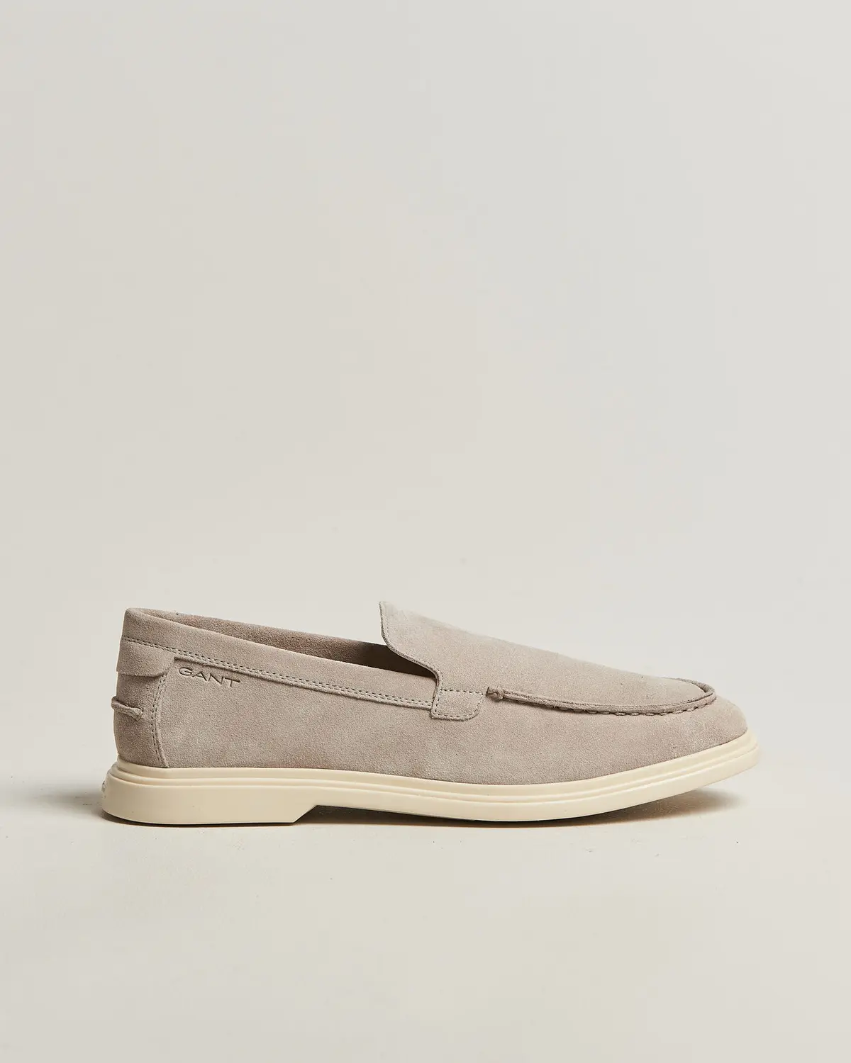 GANT Boery Suede Loafer Taupe