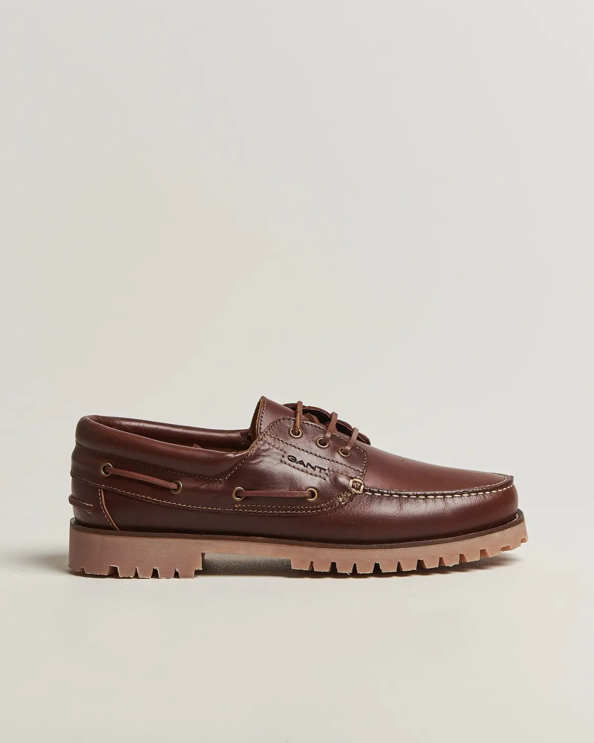GANT Tratton Leather Boat Shoe Brown