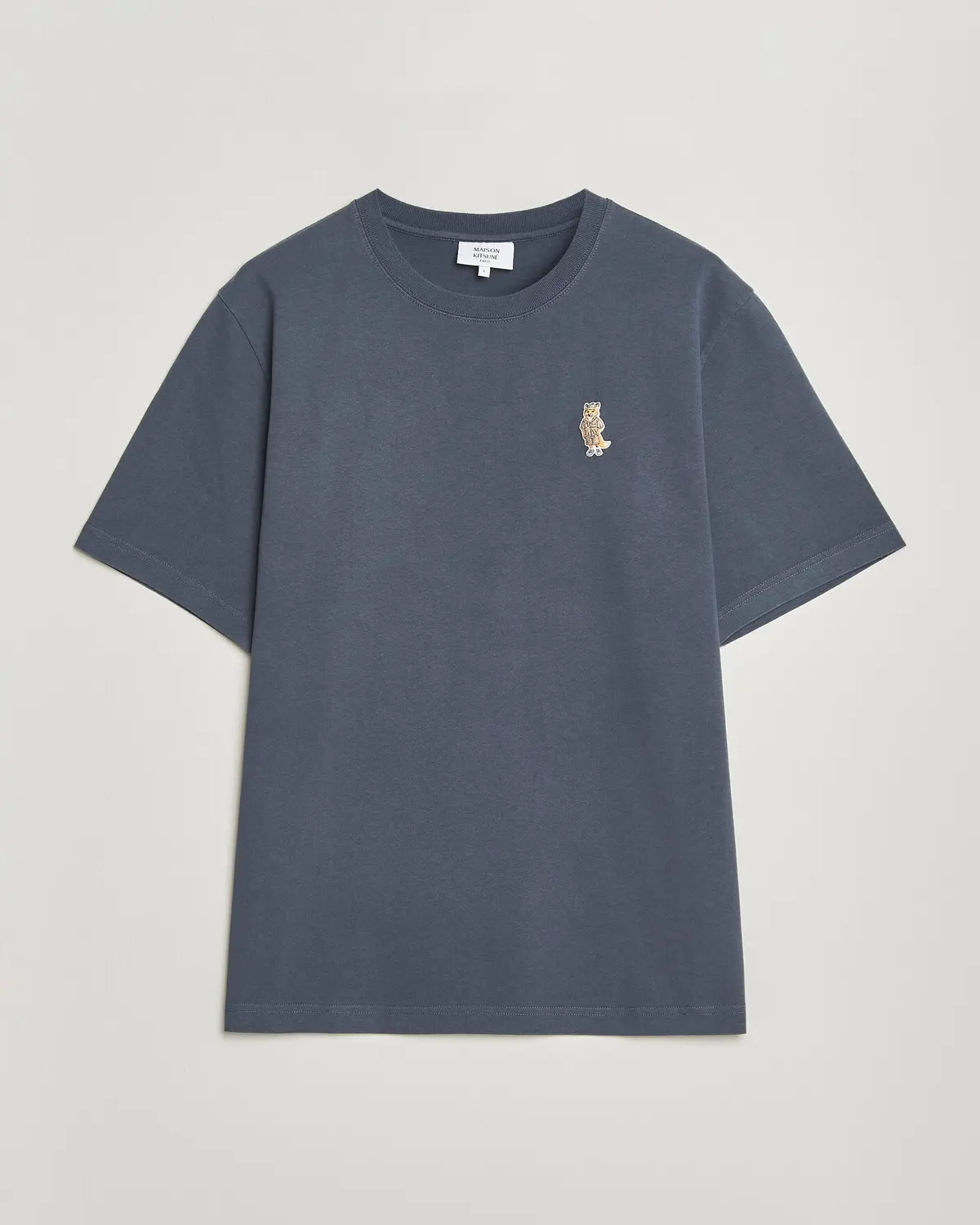 Maison Kitsuné Dressed Fox T-Shirt Shadow Blue