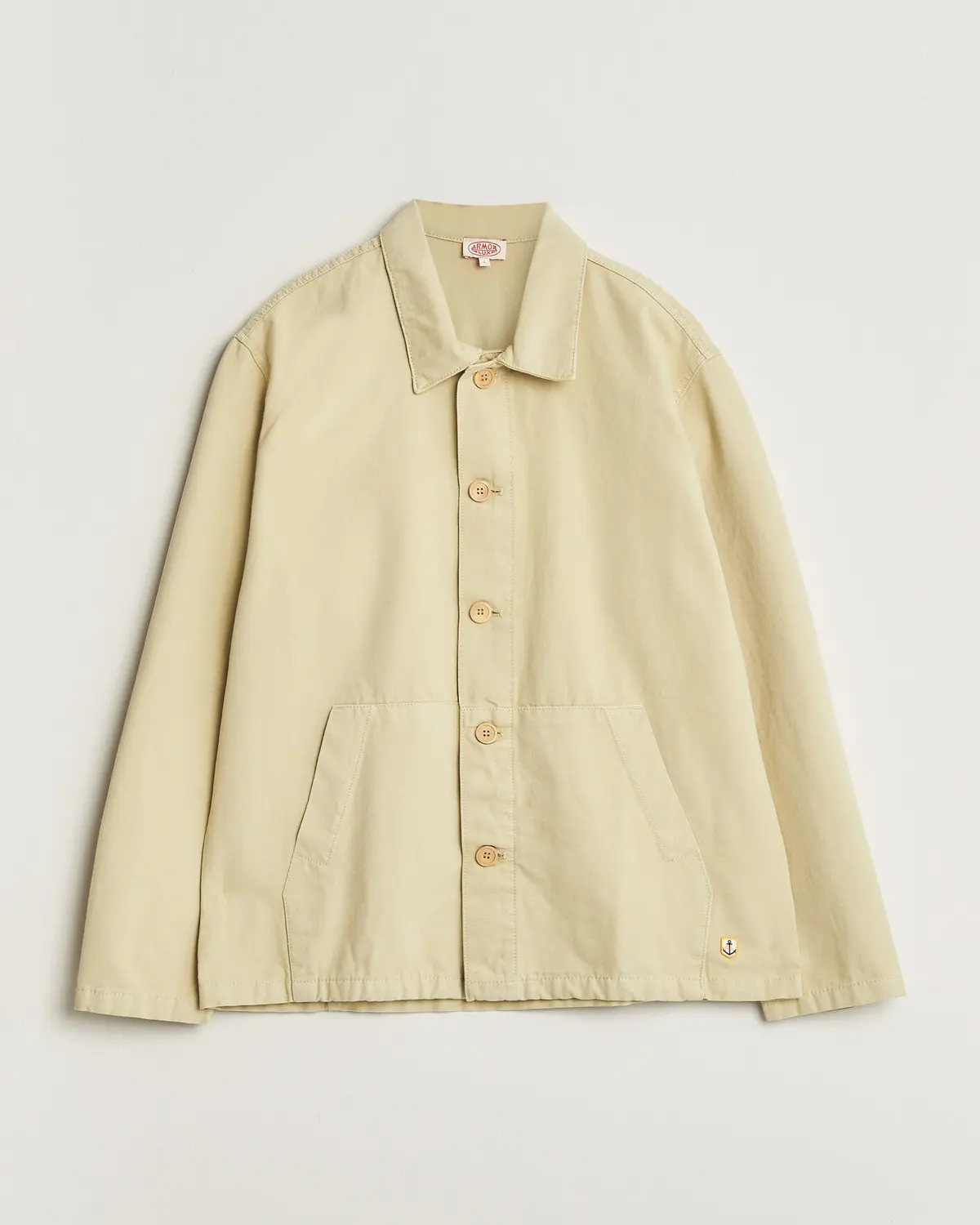 Armor-lux Veste Pecheur Heritage Overshirt Gravel