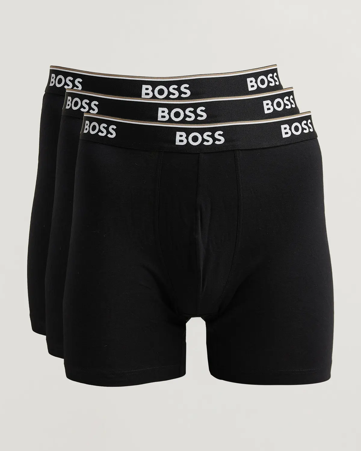 BOSS BLACK 3-Pack Long Leg Boxer Black
