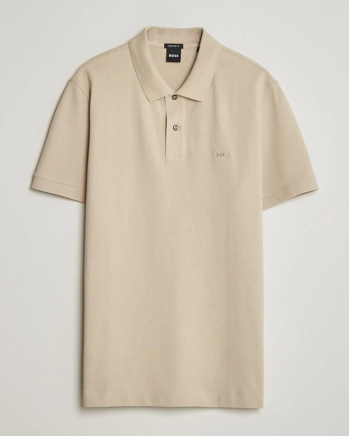 BOSS BLACK Pallas Polo Open Beige