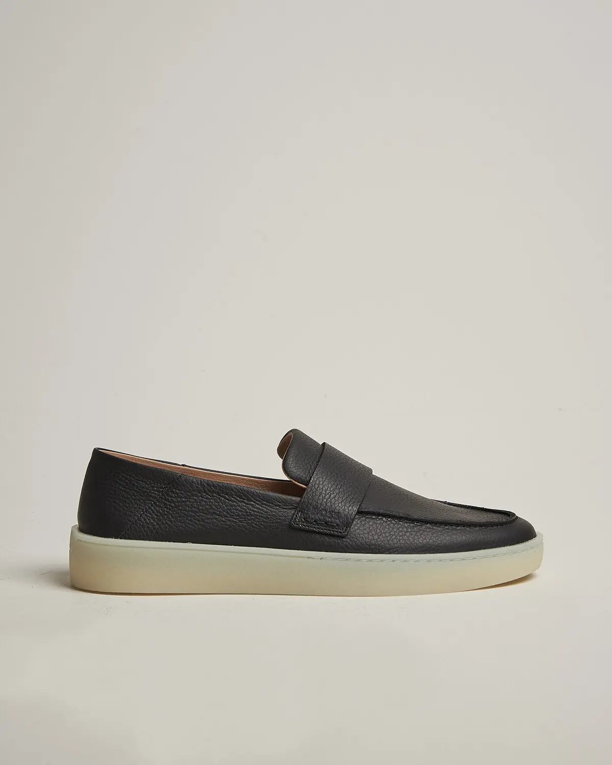BOSS BLACK Randal Leather Loafer Black