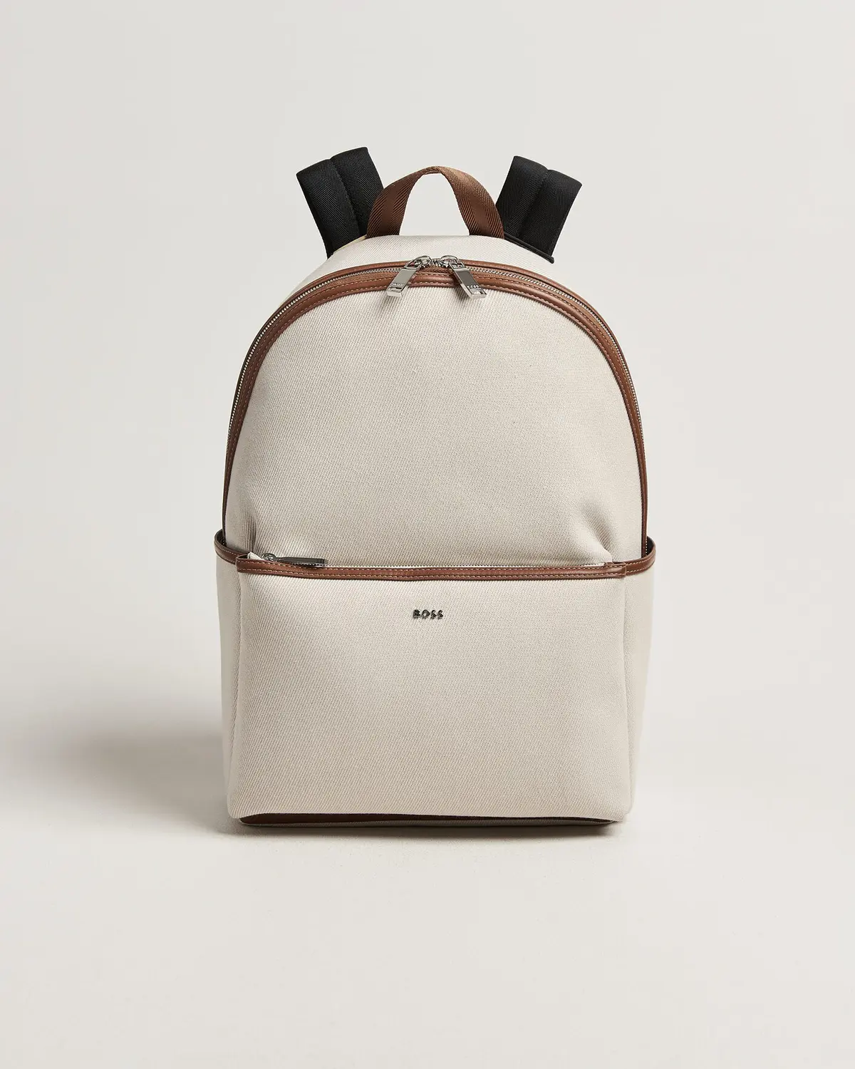 BOSS BLACK Dakkar Canvas Backpack Beige
