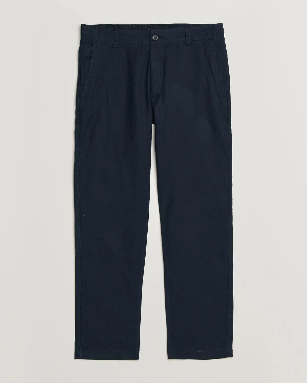 BOSS ORANGE Sanderson Linen Pants Dark Blue