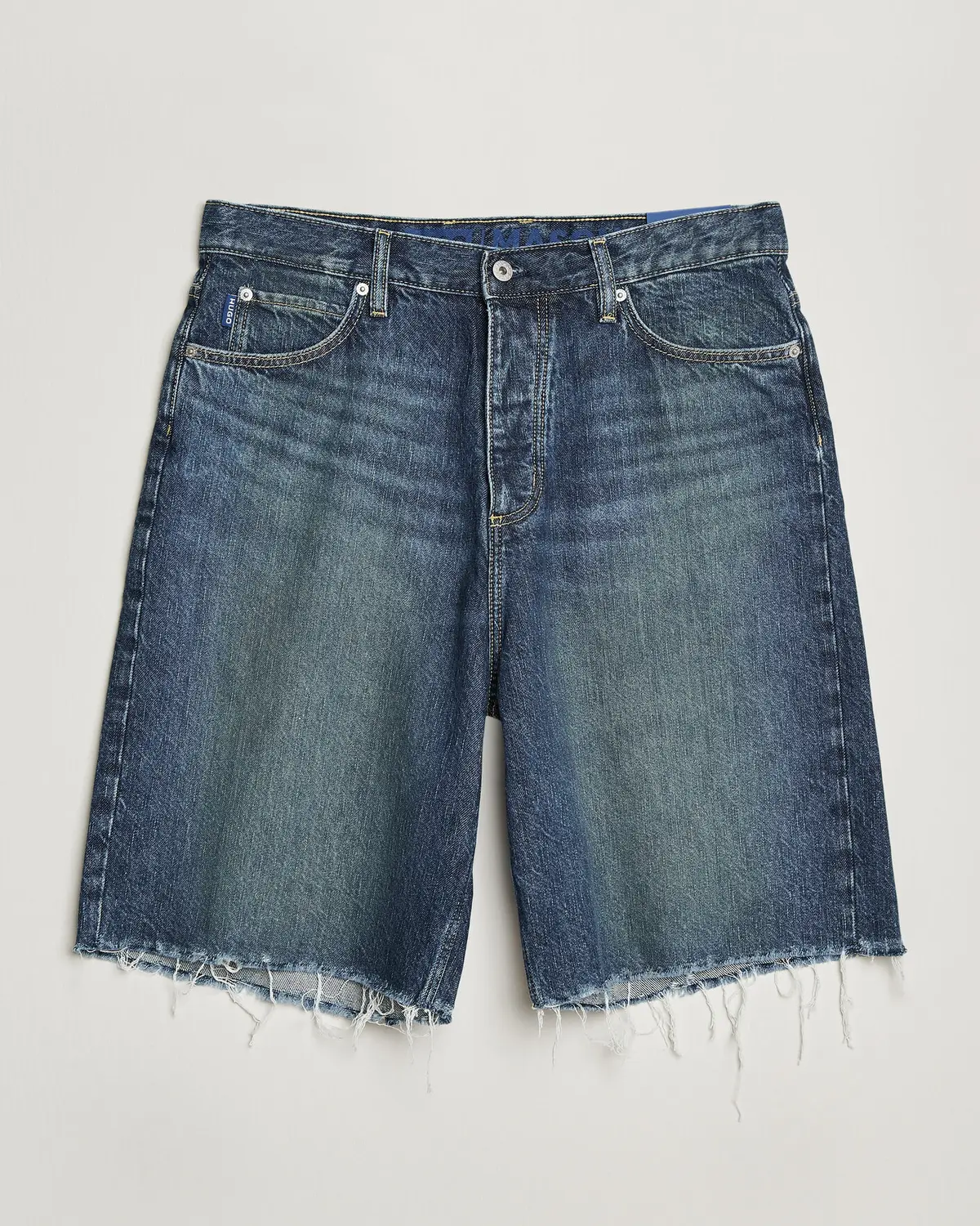 HUGO Mason Denim Shorts Medium Blue