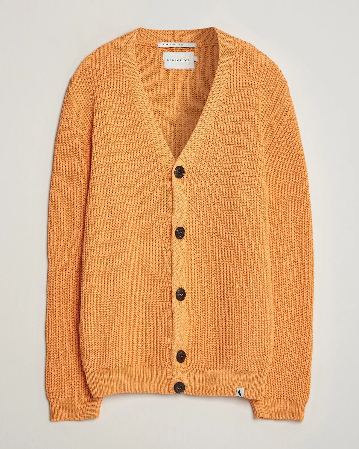 Peregrine River Cotton Cardigan Apricot