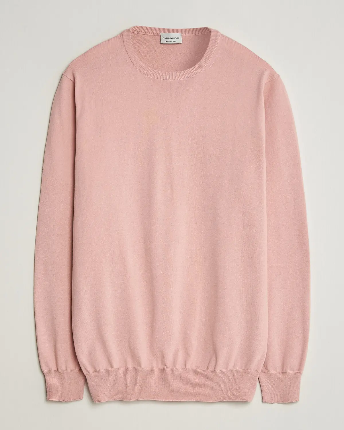 Morgano Supersoft Egyptian Cotton Crew Neck Soft Pink