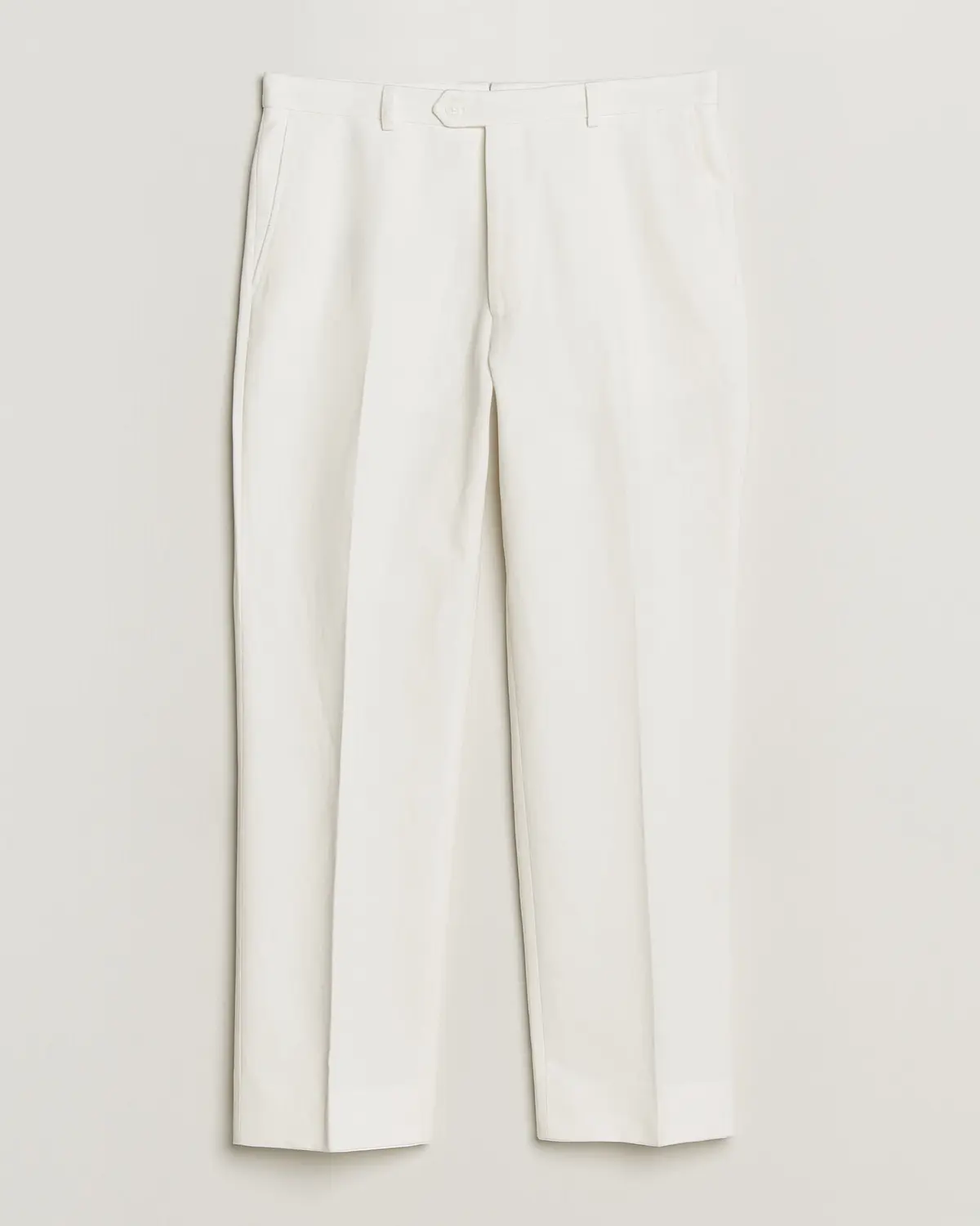 Oscar Jacobson Dell Cotton Trousers White