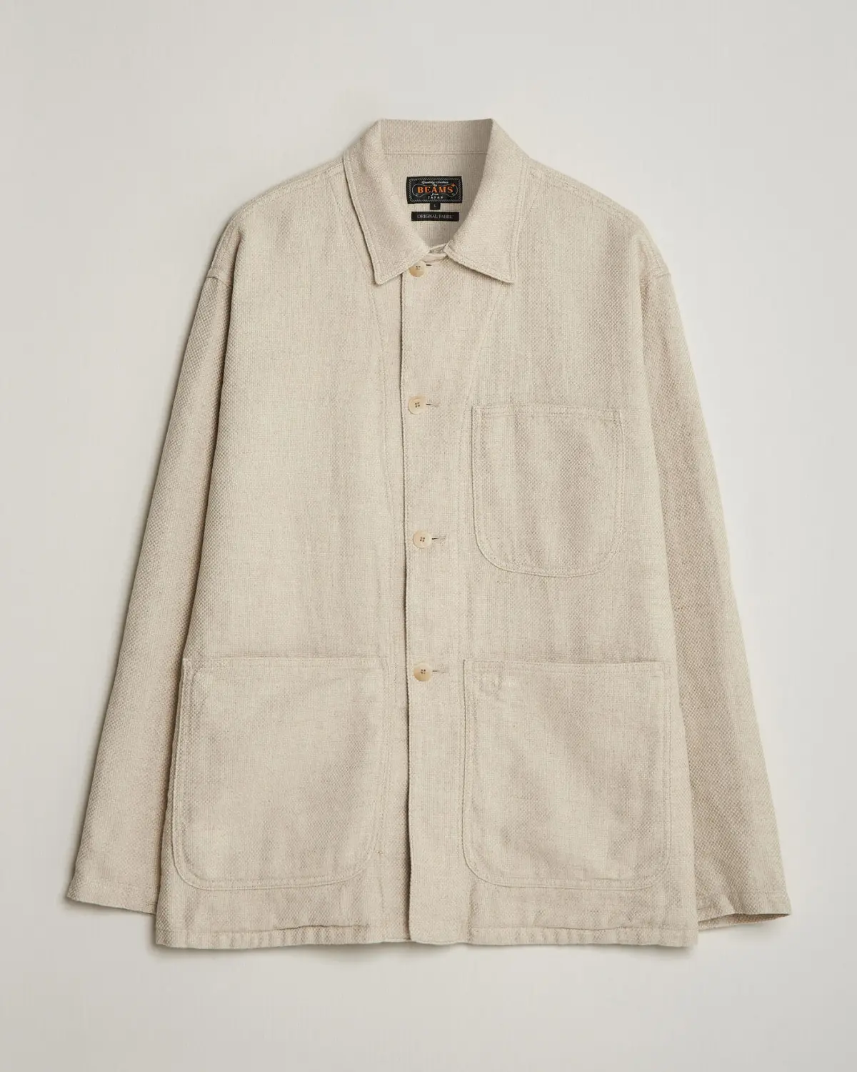 BEAMS PLUS MIL Chore Jacket Off White