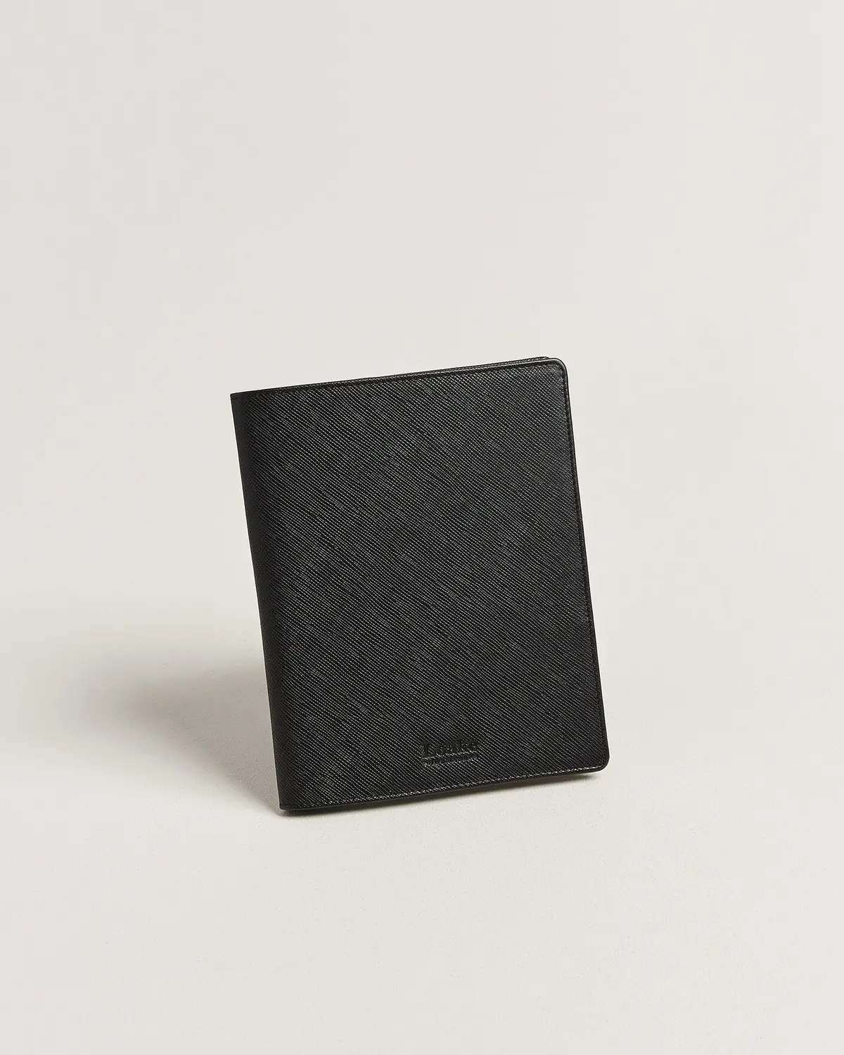 Loake Shoemakers Savoy Grain Leather Notebook Black