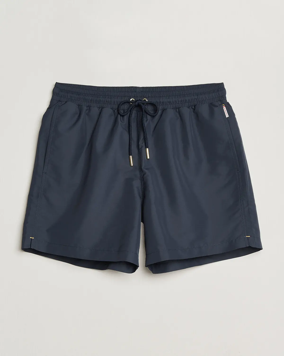 Orlebar Brown Boxer Solid Drawstring Swim Shorts Granite