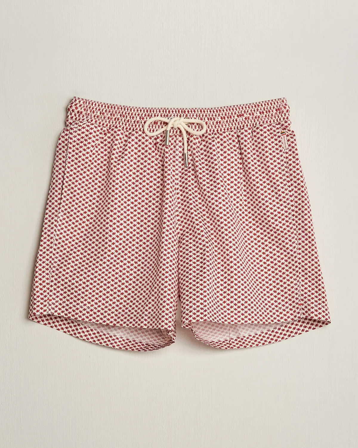 Orlebar Brown Boxer Modula Drawstring Swim Shorts Vermillion