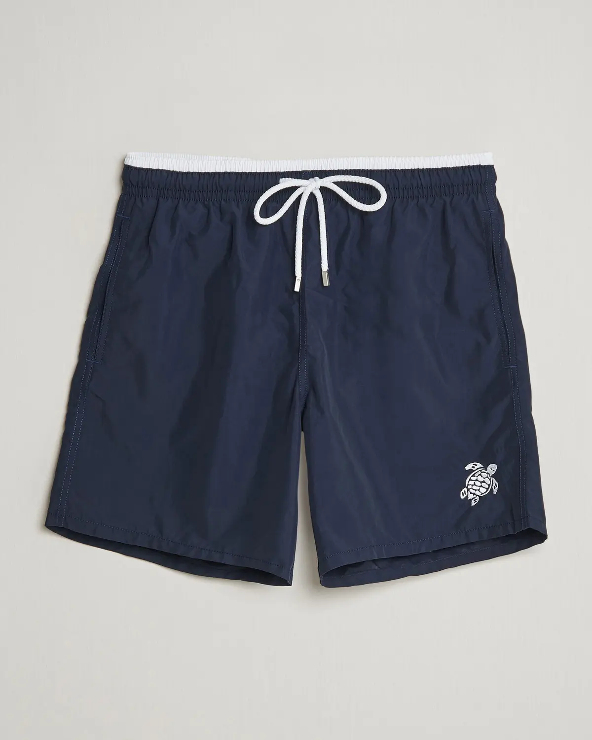 Vilebrequin Moka Swimshorts Marine/Blanc
