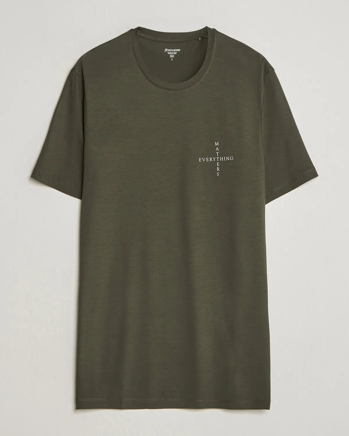 Houdini Tree Message T-Shirt Green Illusion