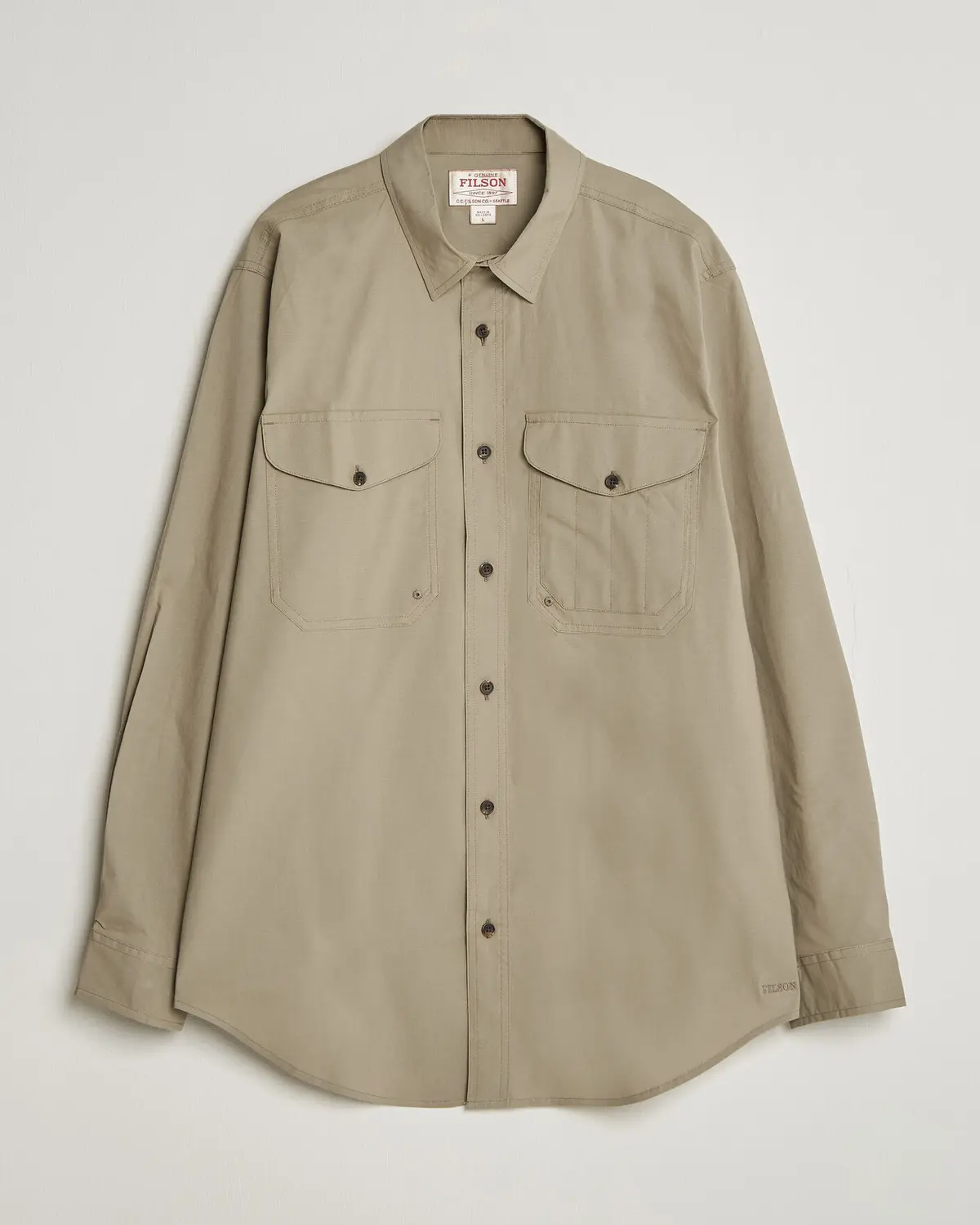 Filson Twin Lakes Sport Shirt Dark Clay
