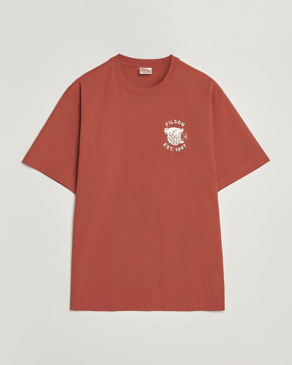 Filson Bear Graphic T-Shirt Chili Oil