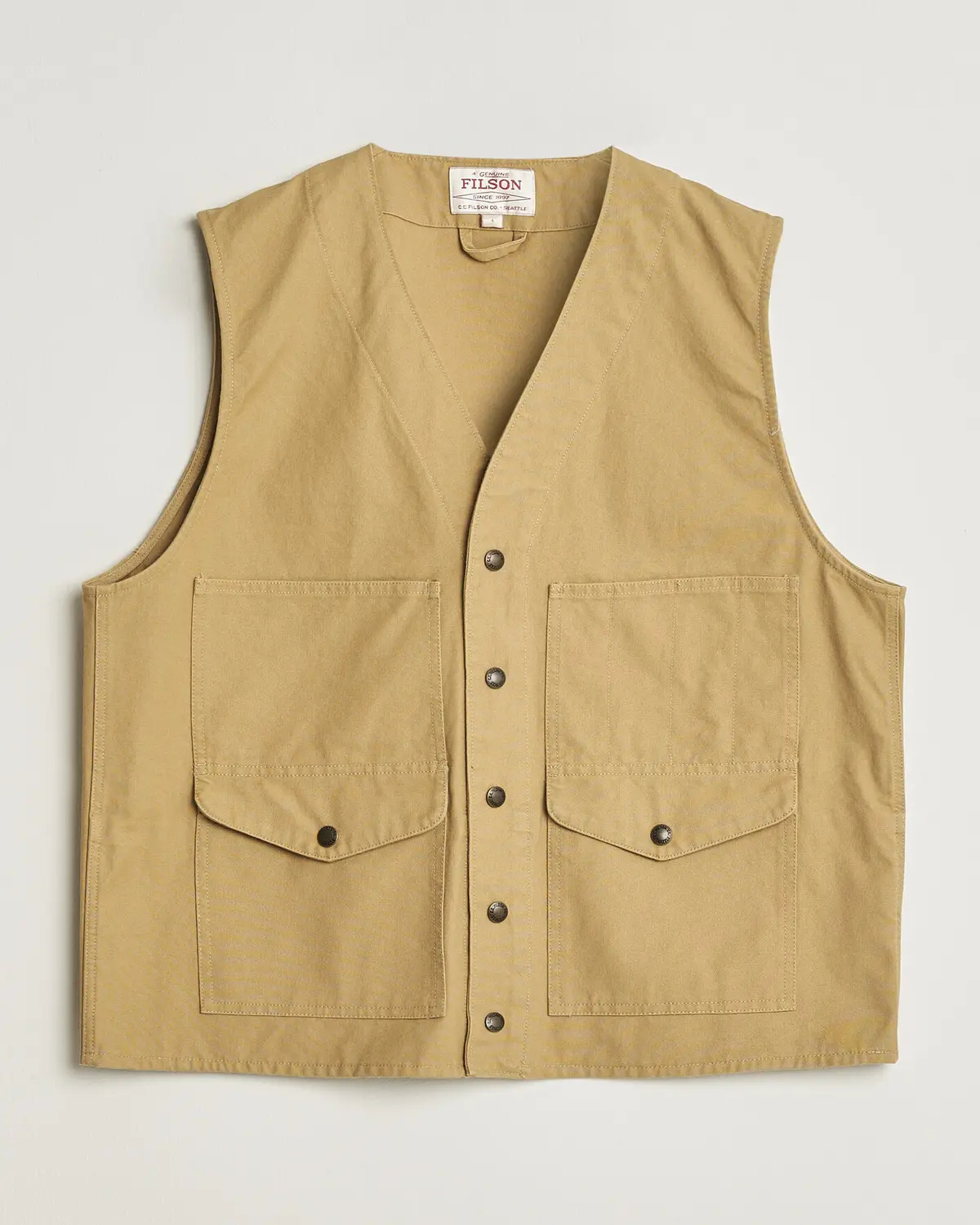 Filson Dry Tin Vest Tan