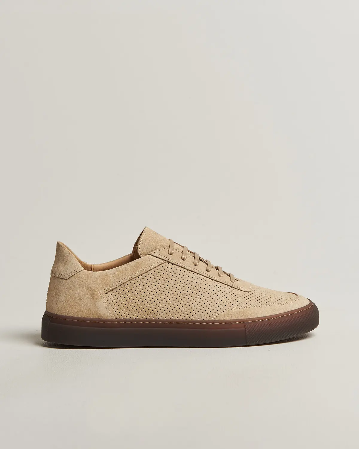 CQP Atrium Suede Tonal Sneaker Beige