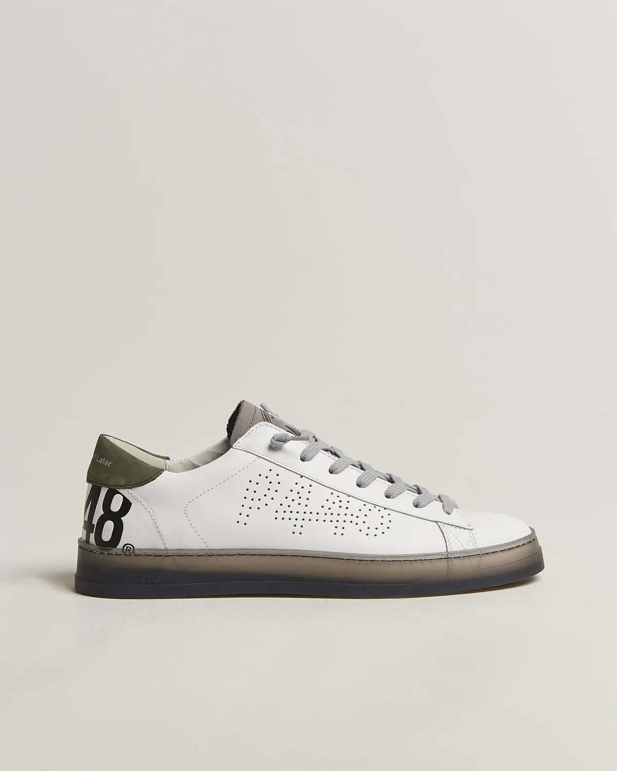 P448 Jack Leather Sneaker White/Grey