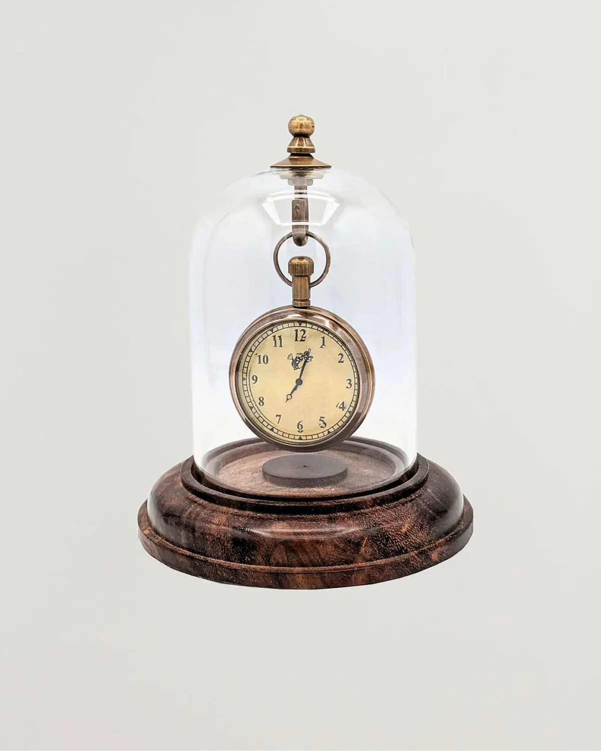 Authentic Models Bell Jar Clock