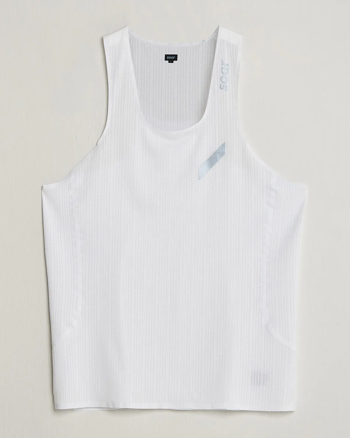 SOAR Running Race Vest White