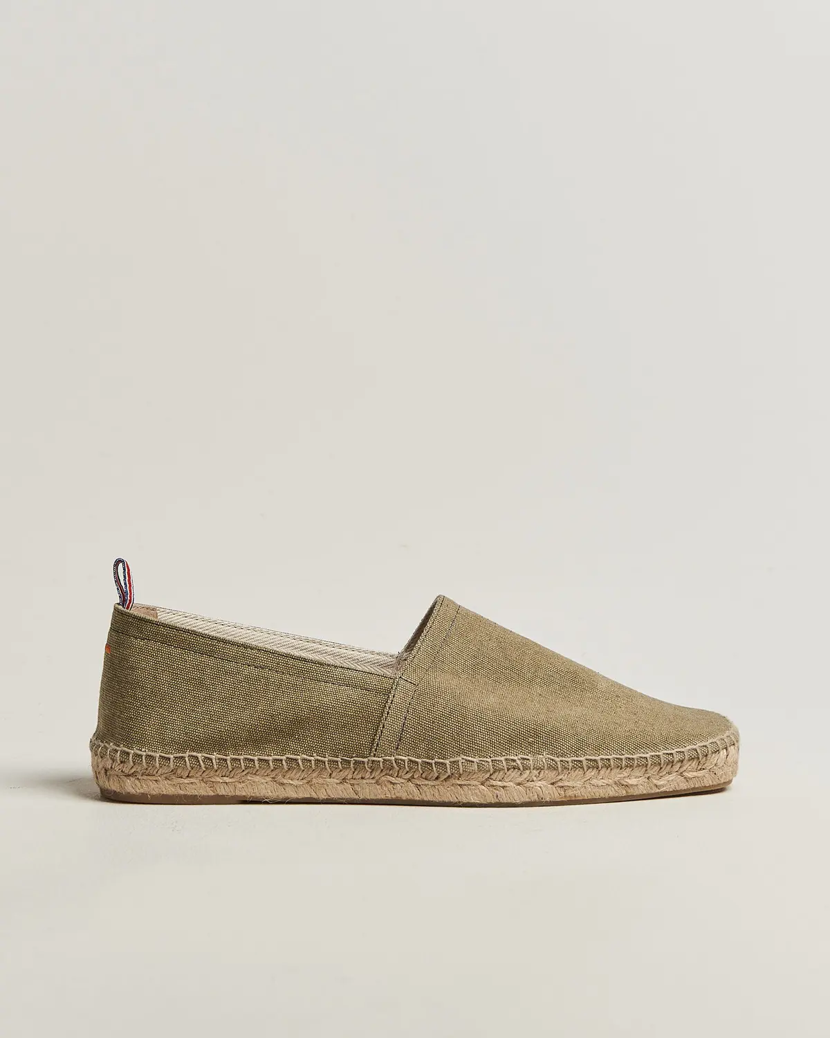 Castañer Pablo Washed Canvas Espadrilles Laurel Green