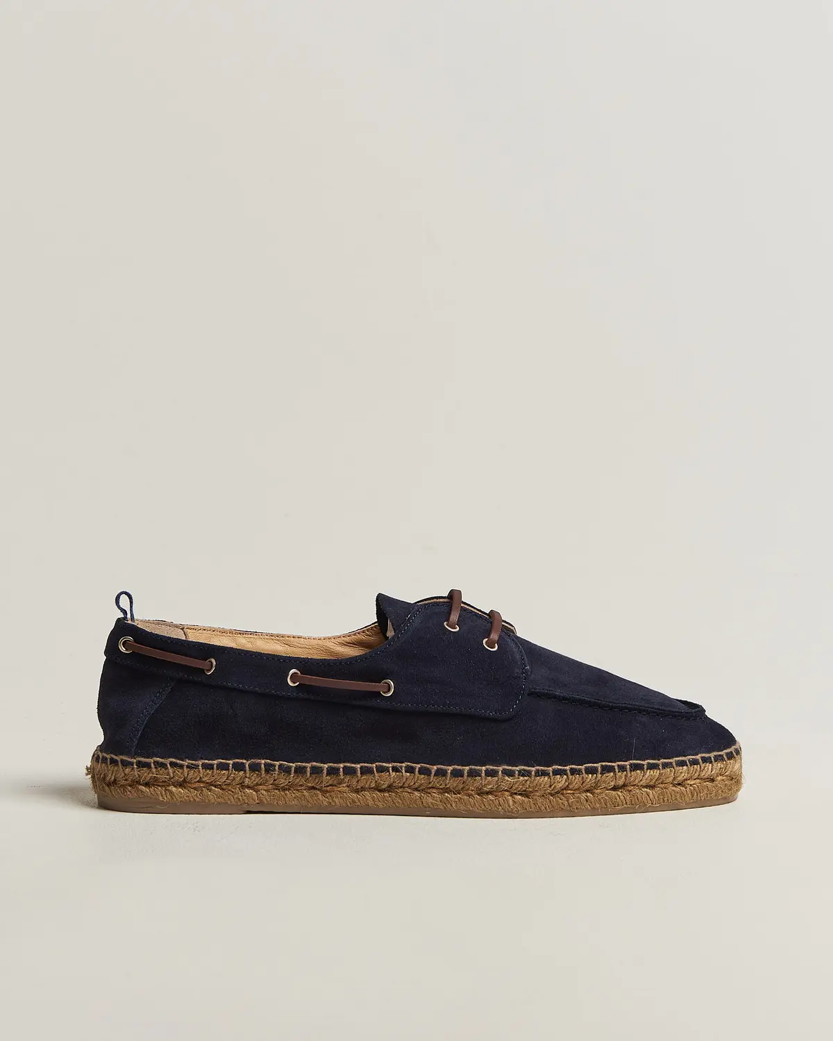 Castañer Nemo Casual Suede Boat Shoe Azul Oscuro