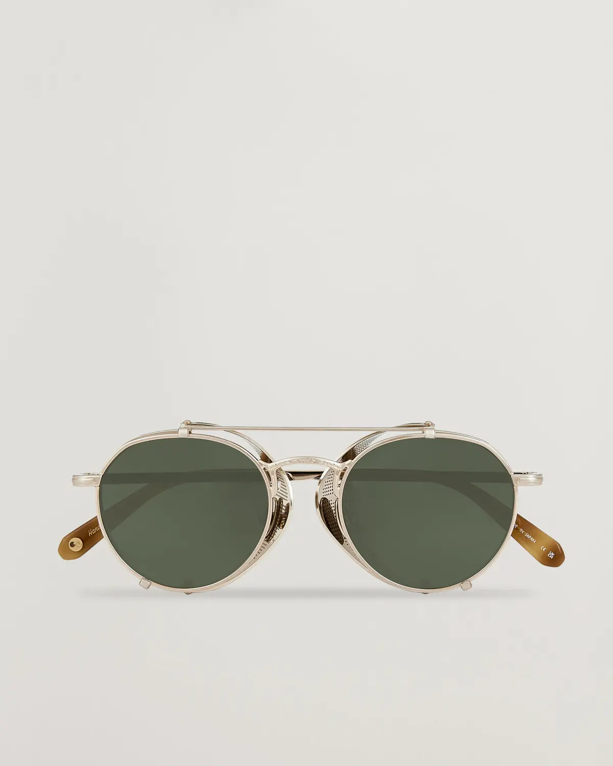 Garrett Leight Ocampo Sunglasses Gold