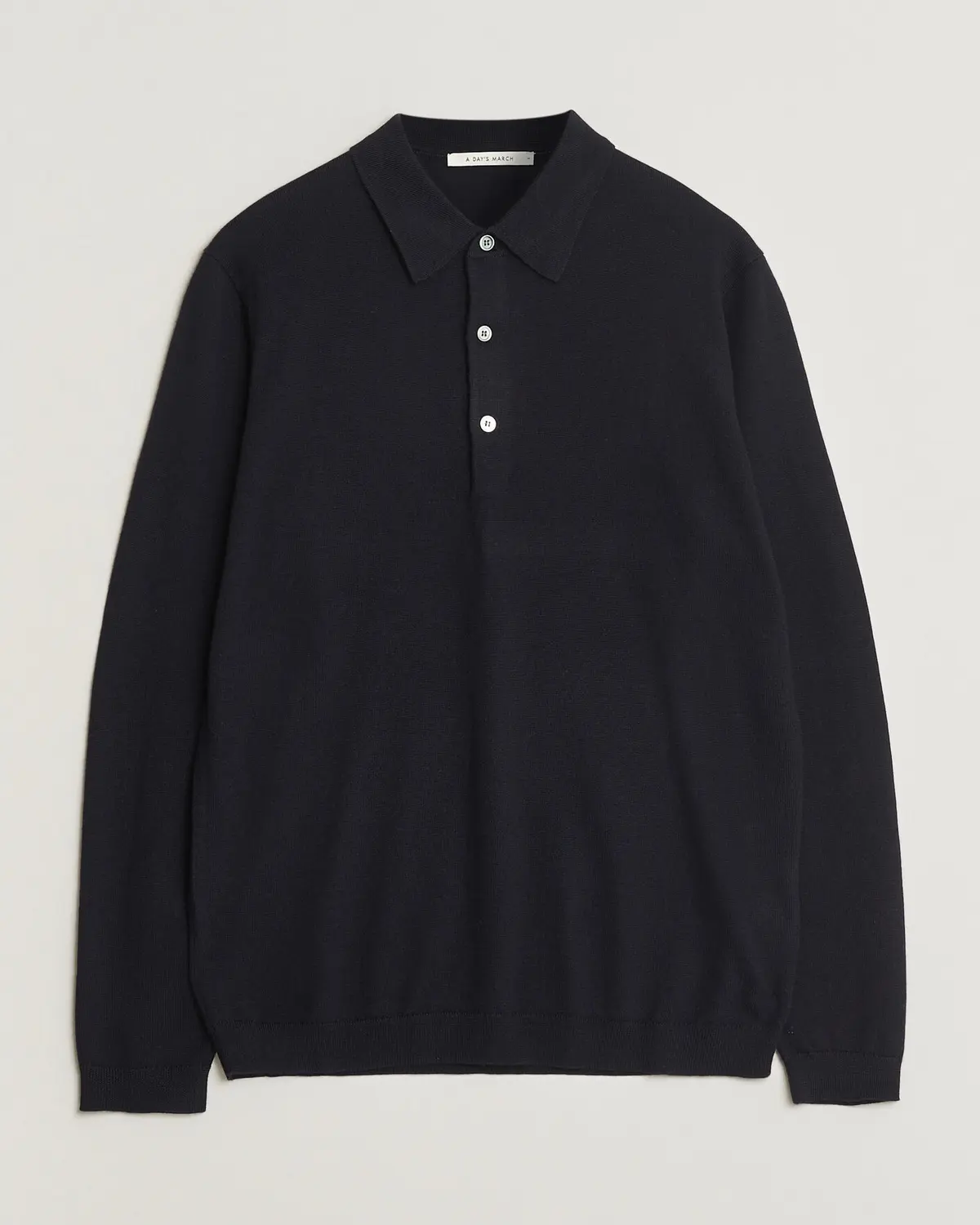 A Day's March Ambroz Merino Polo Navy