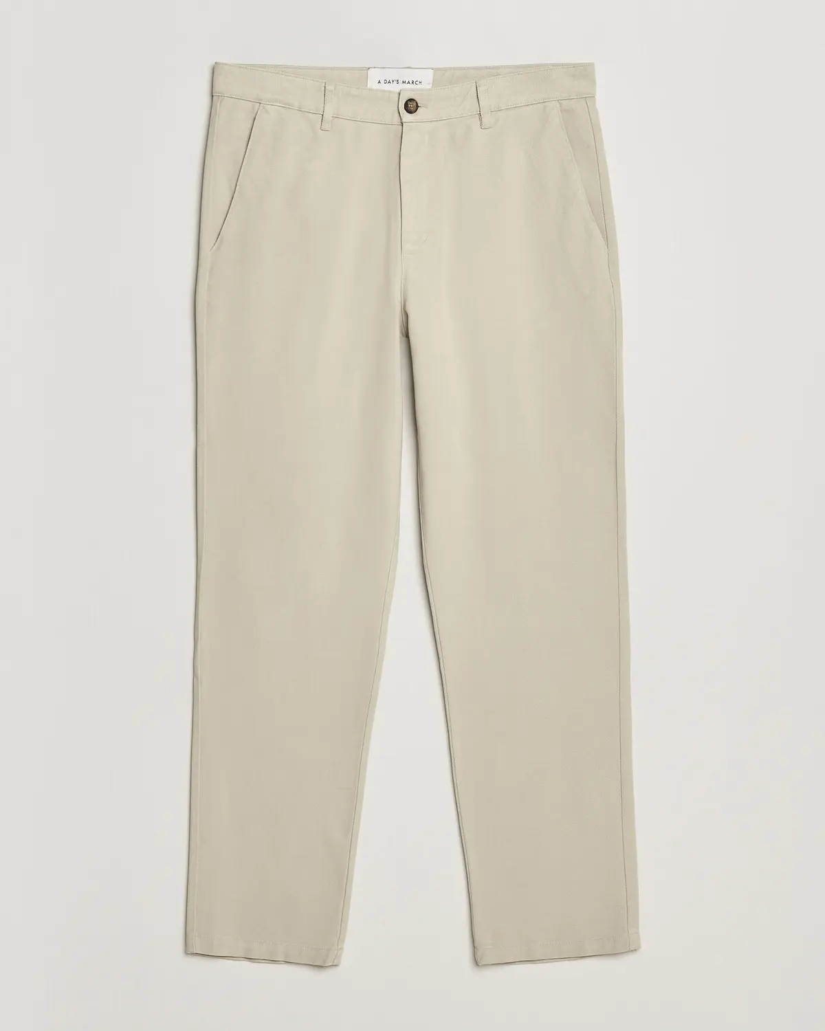 A Day's March Miller Cotton Lyocell Trousers Light Khaki