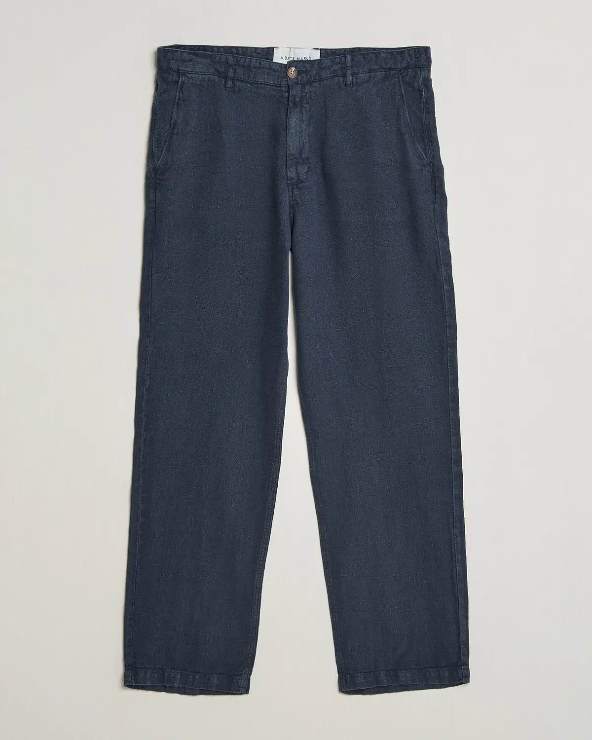 A Day's March Redwood Linen Trousers Navy