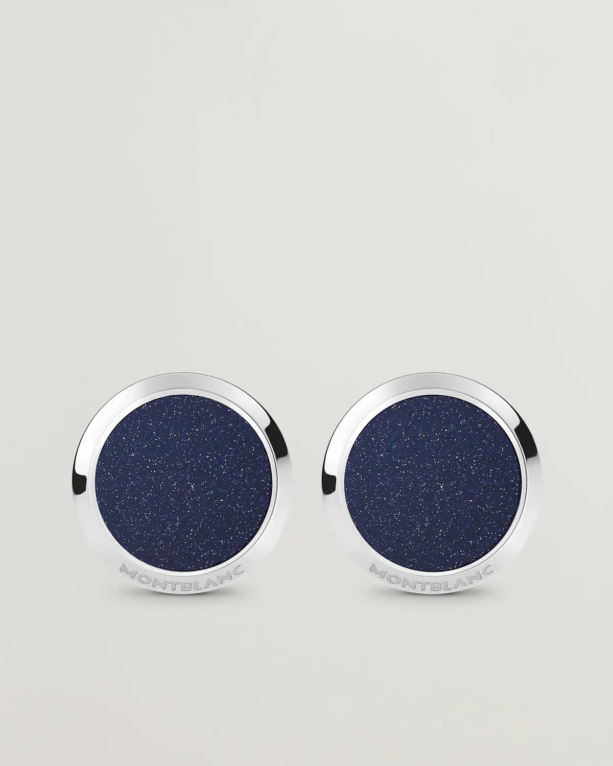Montblanc Meisterstück Cufflinks Blue Goldstone
