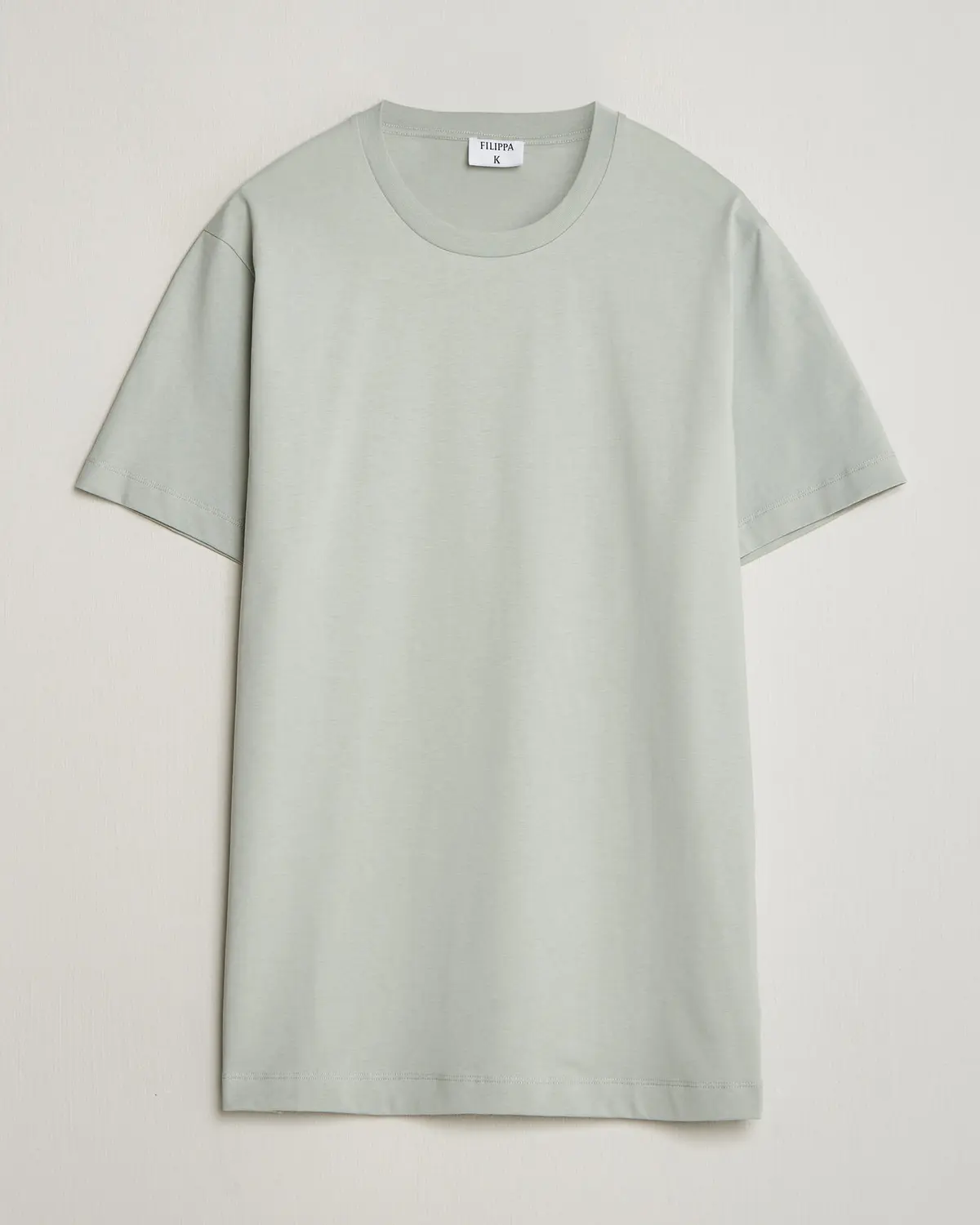 Filippa K Filip Crew Neck T-Shirt Silver Grey