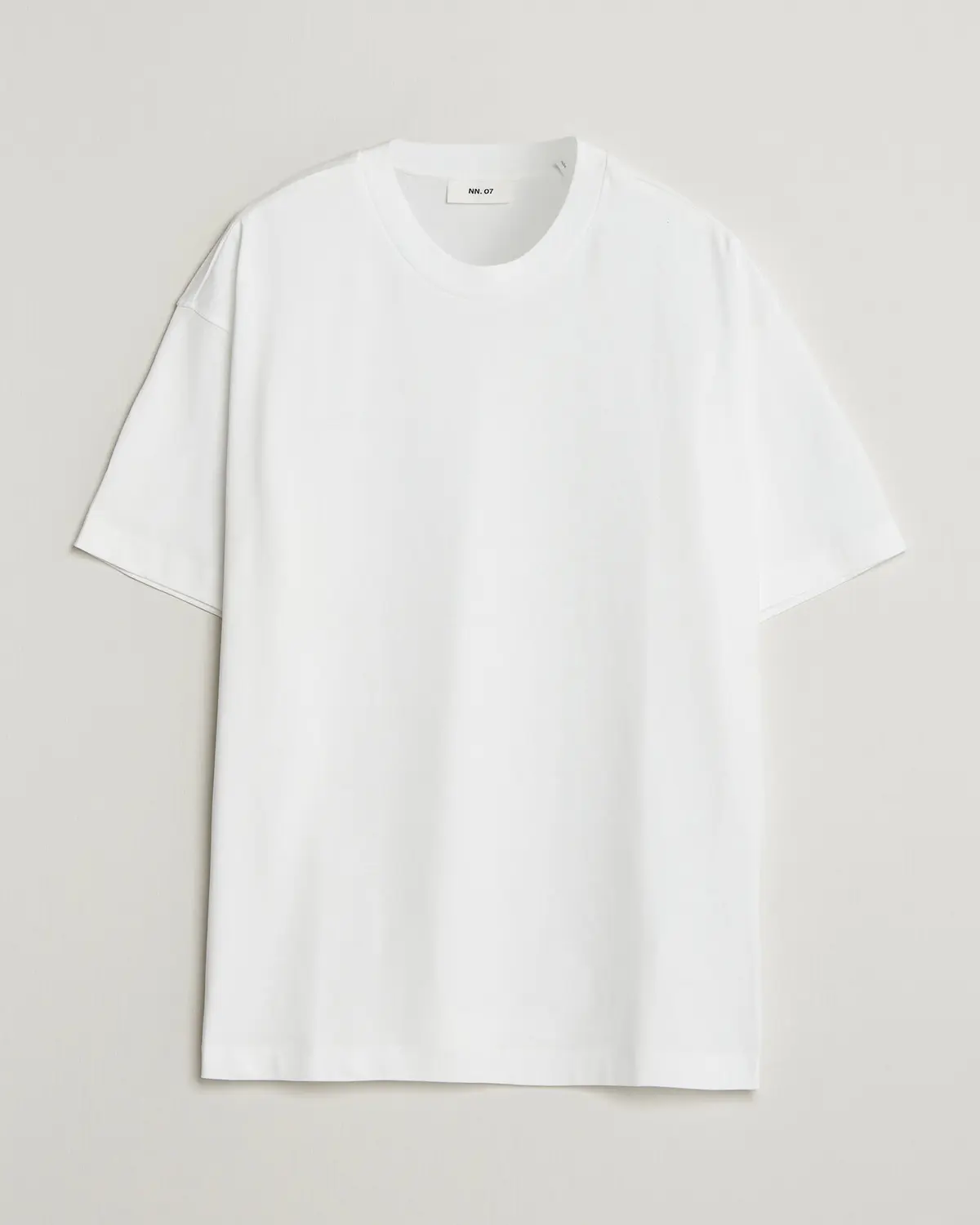 NN07 Lionel Suvin Cotton Crew Neck T-Shirt White
