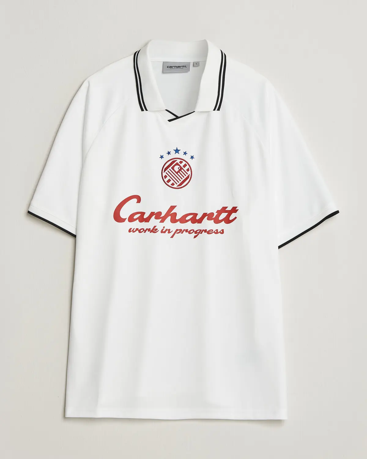 Carhartt WIP Terrace Football T-Shirt White