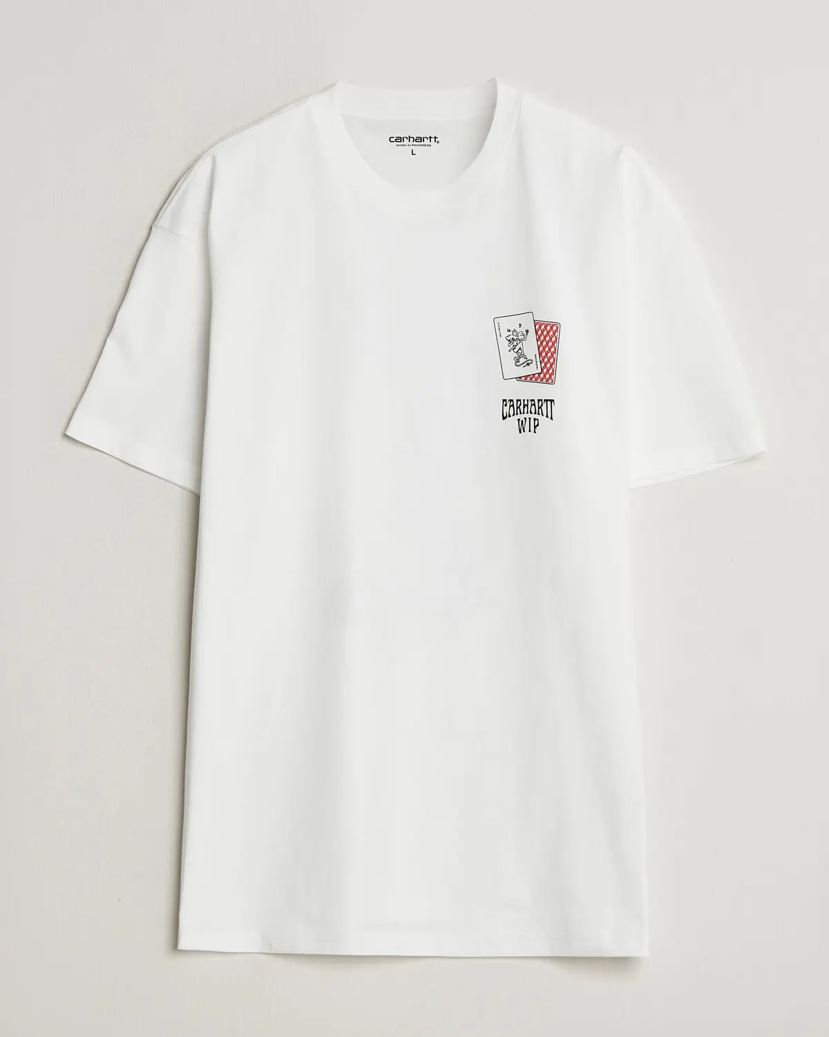 Carhartt WIP Playing Cards T-Shirt White