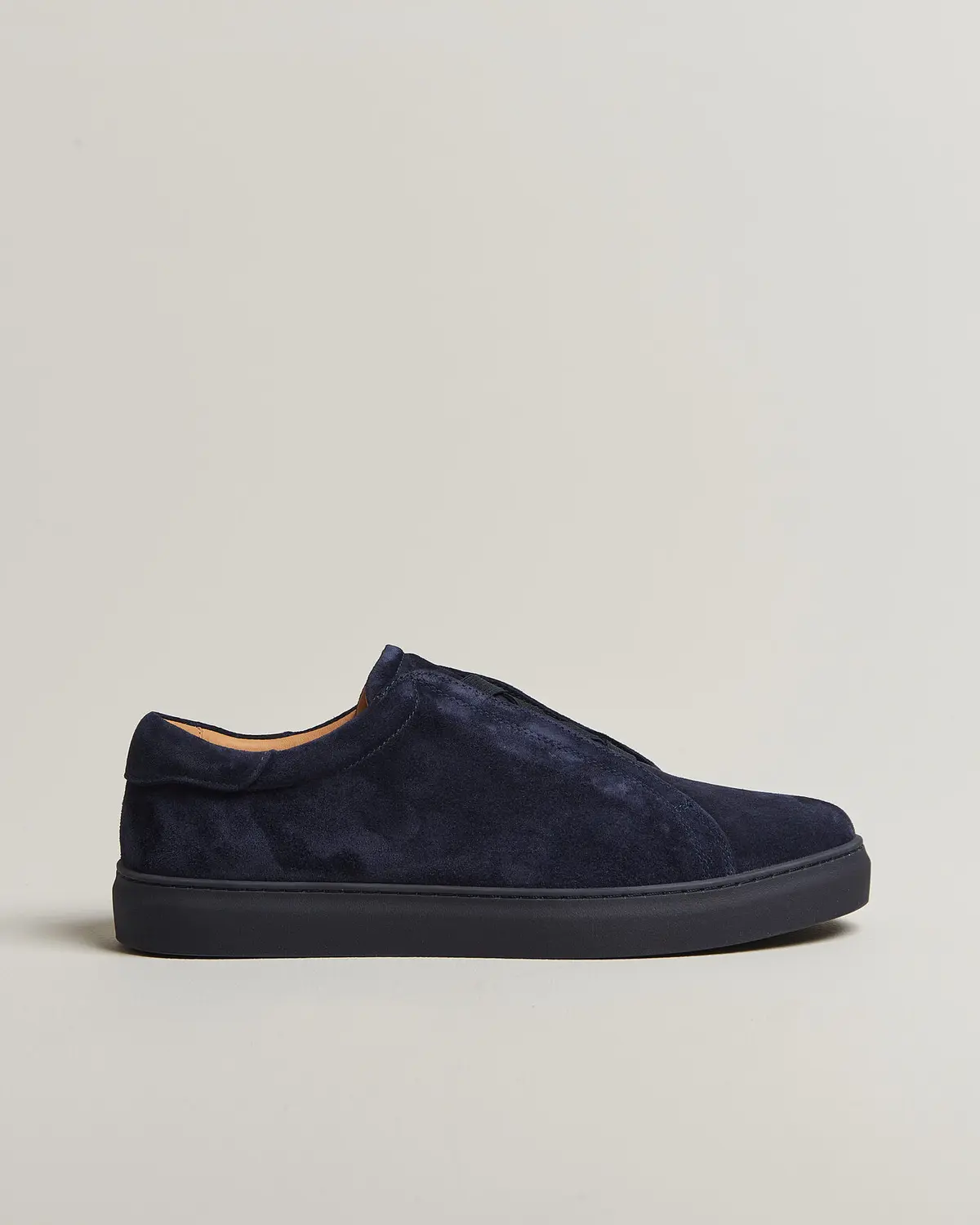 Myrqvist Alnö Monochrome II Sneakers Midnight Blue Suede