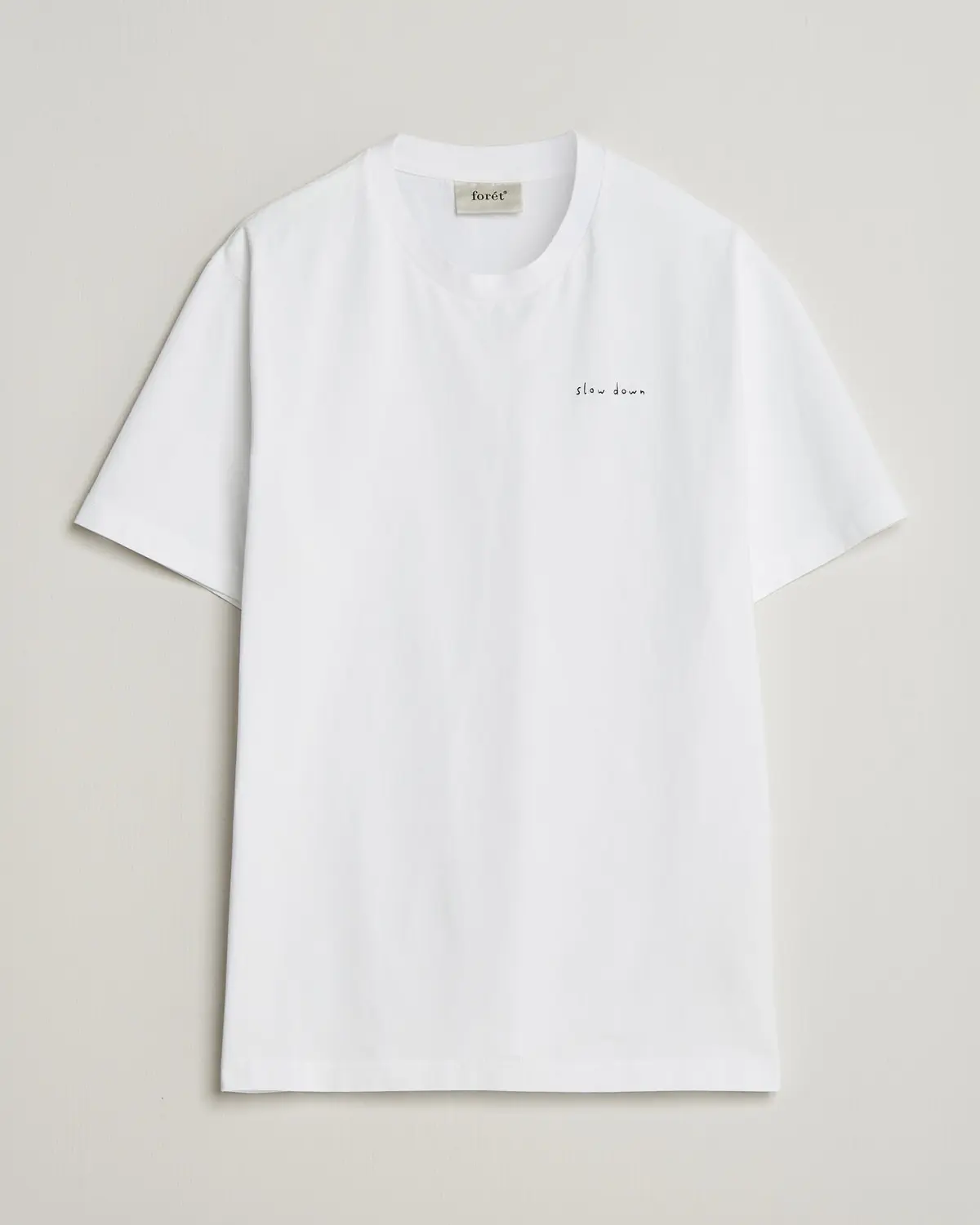 Forét Slow Down T-Shirt White
