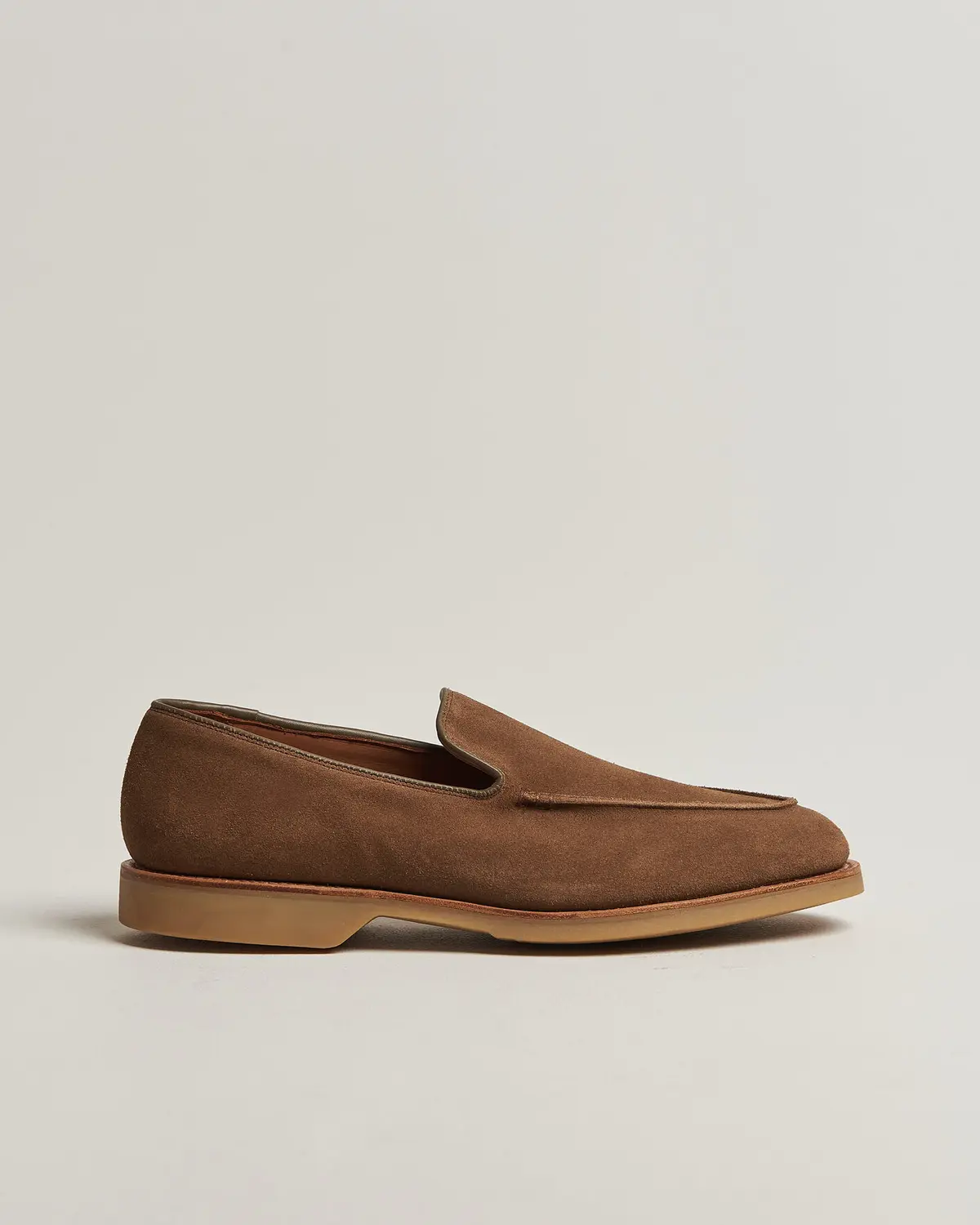 Crockett & Jones Salcombe 2 Loafer Wedge Sole Desert Suede
