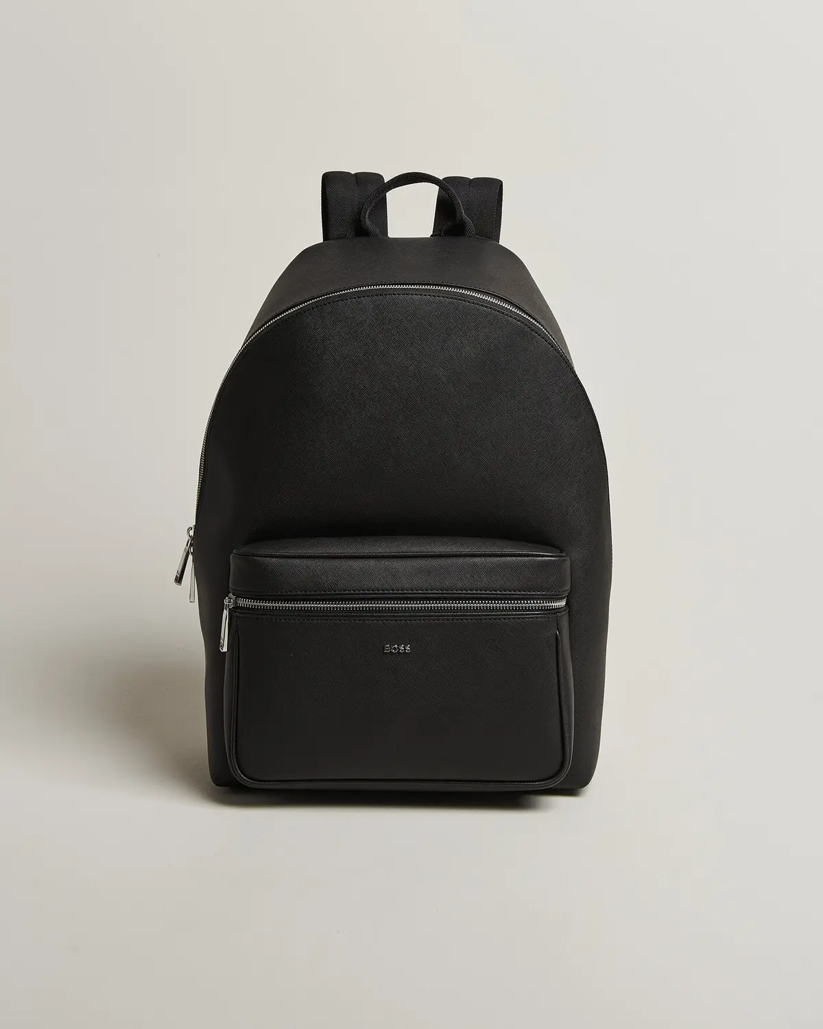 BOSS BLACK Northon Leather Backpack Black