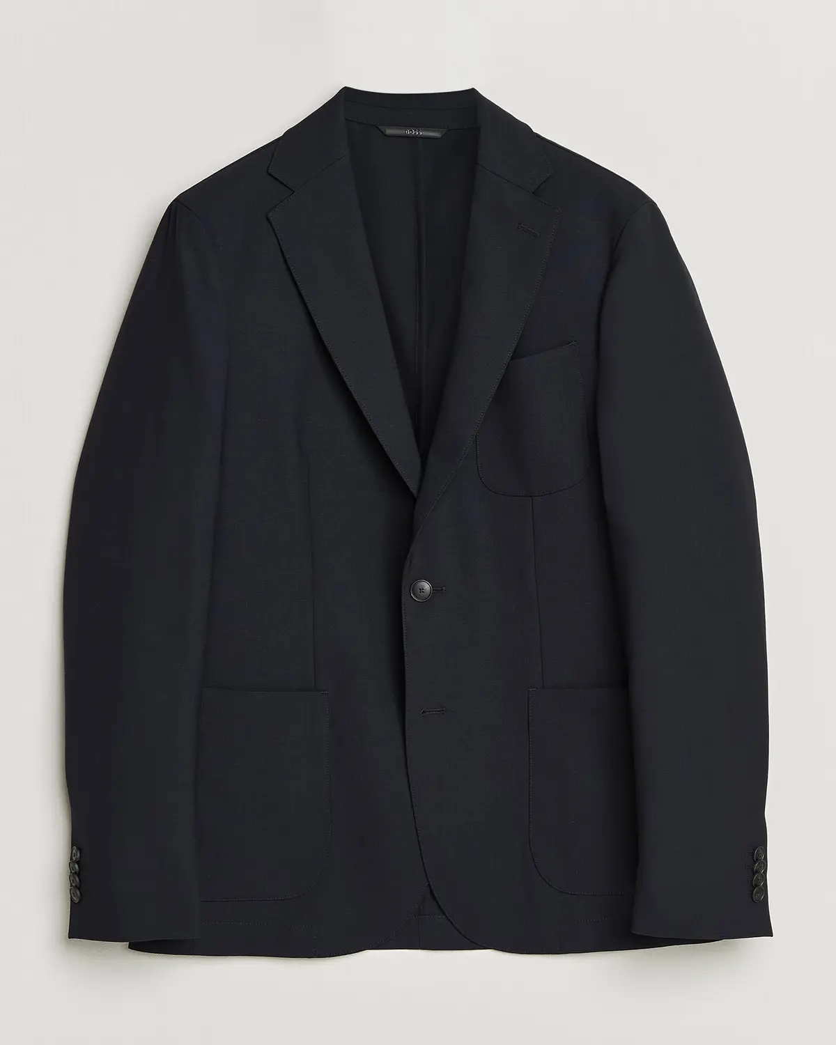 BOSS BLACK Hanry Wool Patch Pocket Blazer Dark Blue