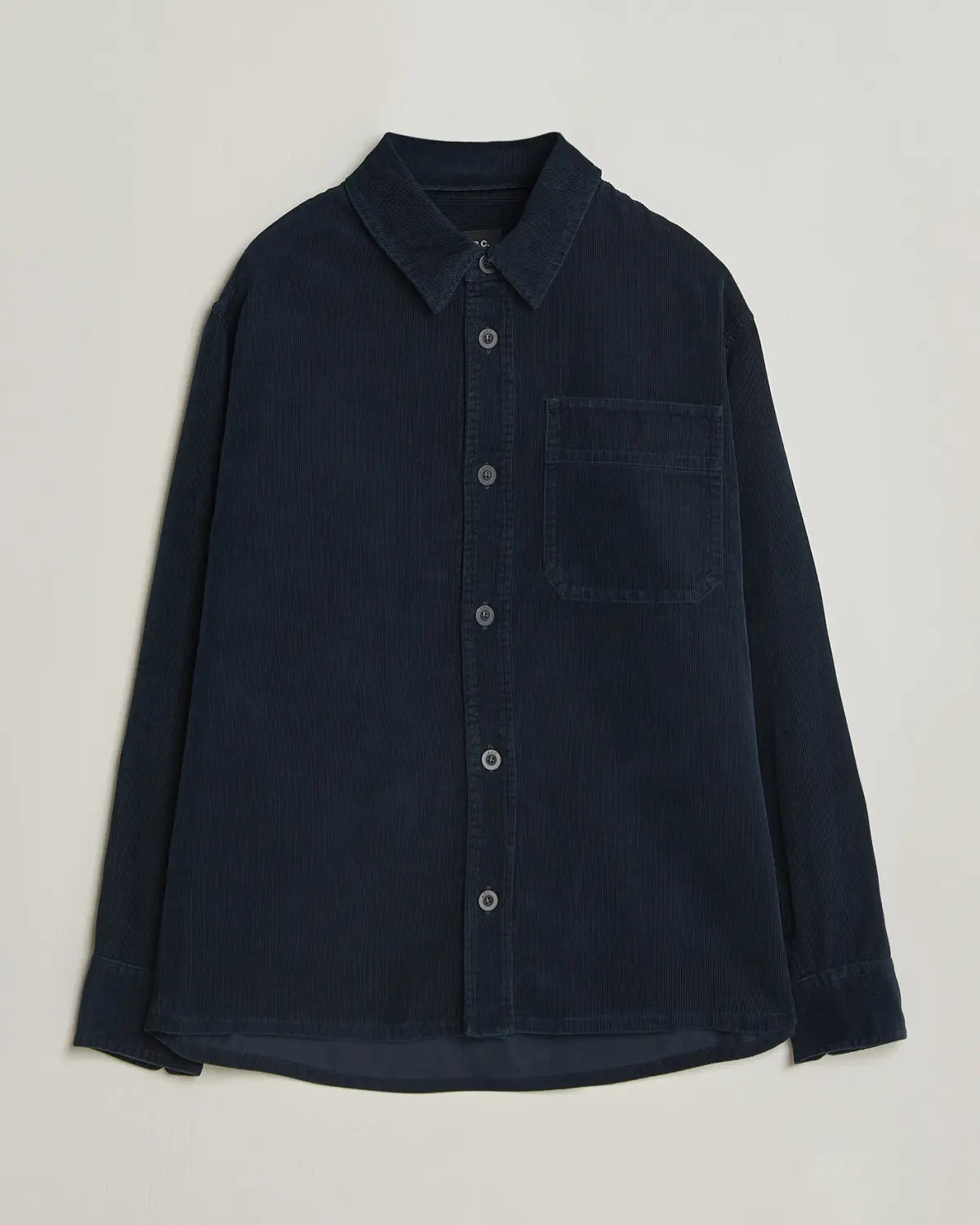 A.P.C. Basile Corduroy Overshirt Dark Navy