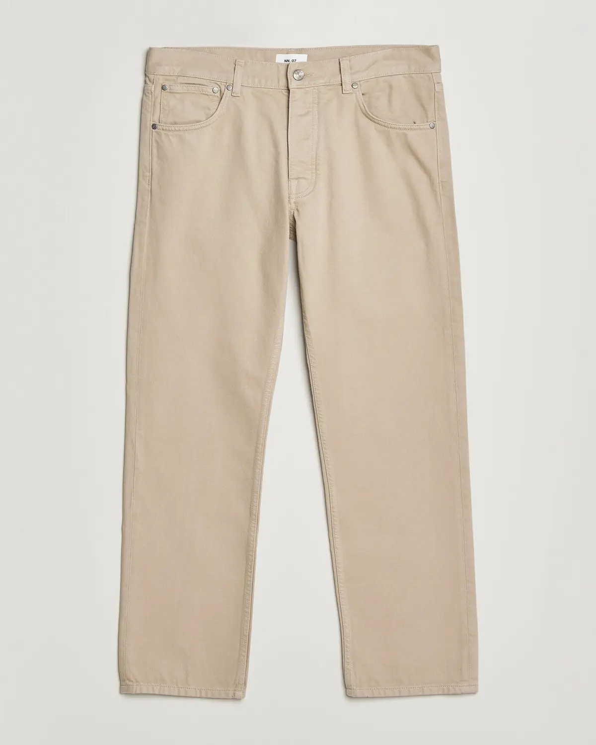 NN07 Sonny Straight Fit 5-Pocket Pants Oat